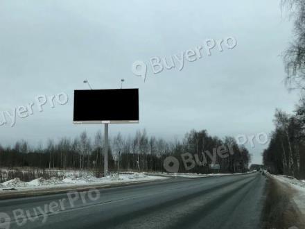 Рекламная конструкция Кудиновское шоссе, поворот на Ивашево, слева при движении от Горьковского ш. (Фото)