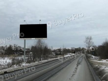 Рекламная конструкция Ногинский район, д. Ельня, 950м до Горьковского ш., справа (Фото)