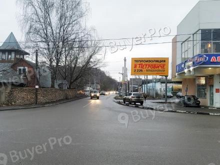 Рекламная конструкция Ногинск, Песочный пер., возле дома 23 по ул. Комсомольская (Фото)