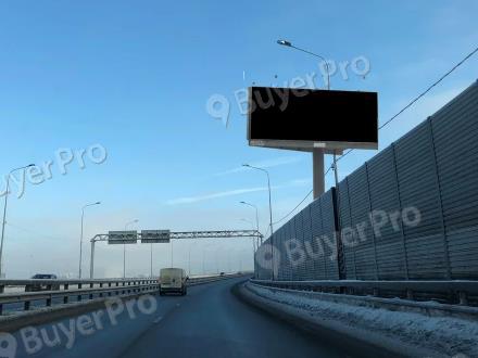 Рекламная конструкция г. Жуковский, дорога от Новорязанского шоссе в Жуковский и Раменское (поз. 2) (Фото)