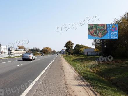 Рекламная конструкция г.о. Бронницы, Рязанское шоссе, 55км+800м, справа (Фото)
