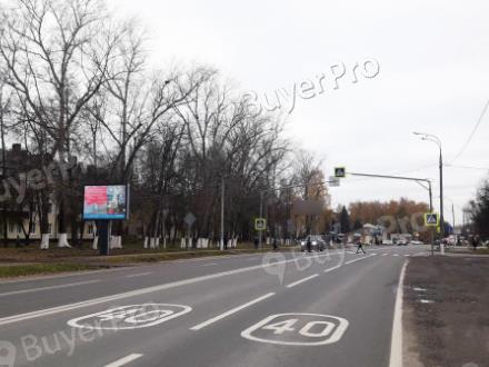 Рекламная конструкция г.о. Бронницы, ул. Советская, Рязанское шоссе, 59км+330м, справа (Фото)