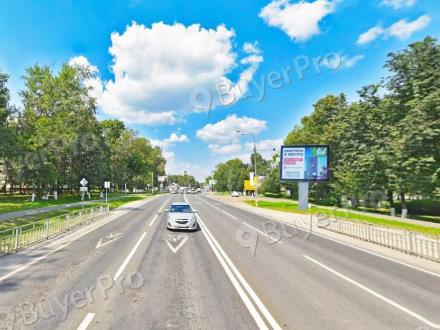 Рекламная конструкция г.о. Бронницы, ул. Советская, Рязанское шоссе, 59км+410м, слева (Фото)