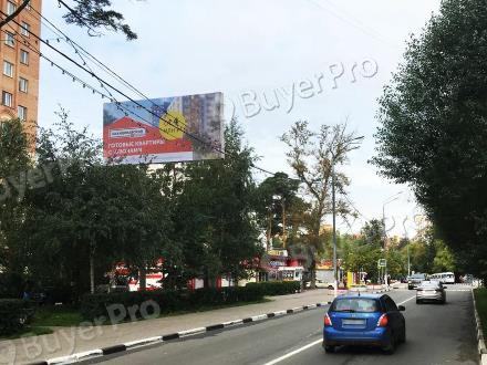 Рекламная конструкция г.о. Бронницы, ул. Строительная, ММК А-107, 155км+360м, слева (Фото)