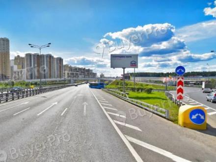 Рекламная конструкция Боровское шоссе, съезд к Selgros (Фото)