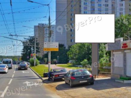 Рекламная конструкция г. Химки, ул. Молодежная, 60 м до поворота на Путилковское шоссе (Фото)