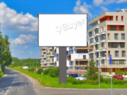 Рекламная конструкция  г. Химки, Шереметьевская ул., при выезде с 1-го Южного пр-да, по направлению от Ленинского пр-та (Фото)