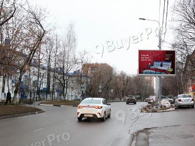 Рекламная конструкция г. Химки, Ленинский пр-кт, вблизи д.25 (Фото)