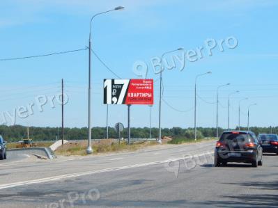 Рекламная конструкция М2 Крым на Талеж, при съезде с Симферопольского шоссе в сторону Чехова, 214B (Фото)