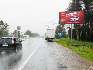 Рекламная конструкция М-7 Волга, Горьковское шоссе, км 87+150 право, (км 72+150 от МКАД), в область, 581A (Фото)
