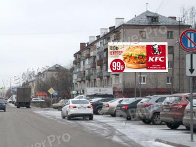 Рекламная конструкция г. Электросталь, пр. Ленина, д. 6, №686A (Фото)