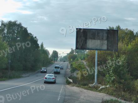 Рекламная конструкция г. Люберцы Рязанское шоссе, 26км 400м, правая сторона без подсвета (Фото)