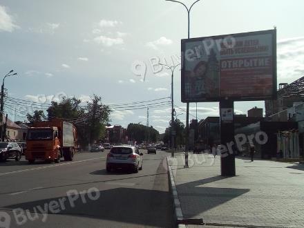 Рекламная конструкция г. Наро-Фоминск ул. Площадь Свободы, у стр. 2Б с подсветом (Фото)