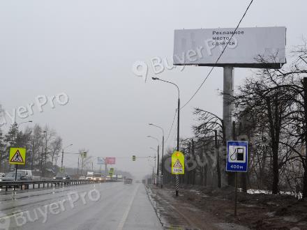 Рекламная конструкция Горьковское шоссе (М7 - Волга) 34км 150м, левая без подсвета (Фото)