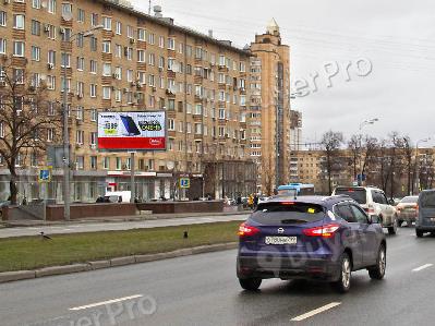 Рекламная конструкция Ленинский пр-т,  д. 40 (Фото)