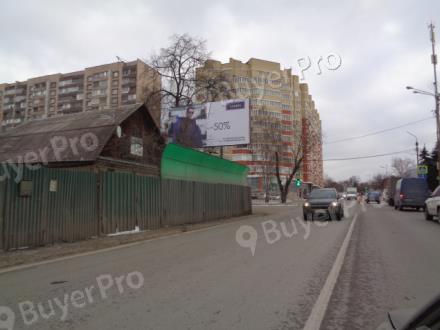 Рекламная конструкция Егорьевское шоссе, пос. Красково, ул. Карла Маркса, д. 49 (левая сторона по ходу движения из Москвы) (Фото)