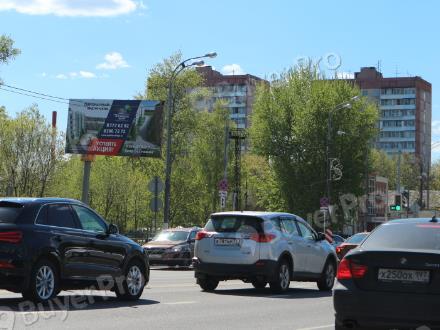 Рекламная конструкция Волоколамское ш., 21,352 км, (4 км от МКАД), слева, г.Красногорск (Фото)