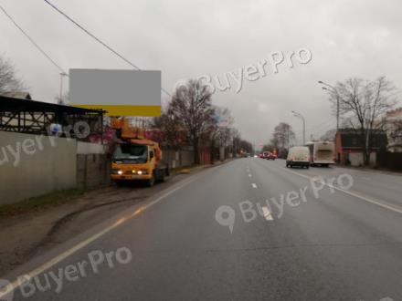 Рекламная конструкция Щелковское шоссе, д.70, г.Балашиха (~6,4км от МКАД) (Фото)