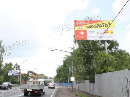 Рекламная конструкция Щелковское шоссе, 22км+730м справа (возле дома 94) (Фото)