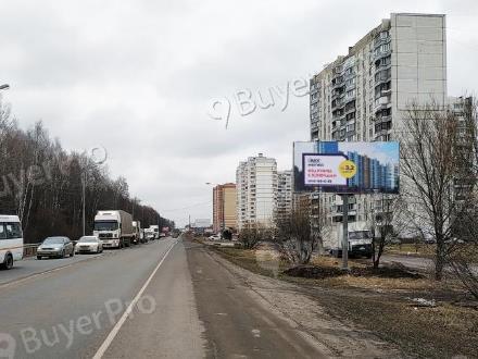 Рекламная конструкция г. Электросталь, Ногинское шоссе, д. 6 (Фото)