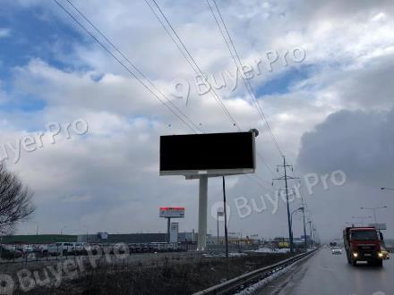 Рекламная конструкция Новорязанское шоссе 22 км 940м, лево (Метро и Тойота Центр Люберцы) (Фото)