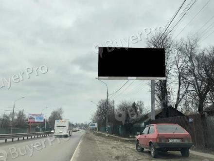 Рекламная конструкция г.о. Люберцы, Рязанское шоссе 25 км 550м, лево (пос. Жилино-1, д. 21А) (Фото)