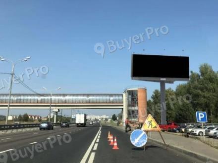 Рекламная конструкция Долгопрудный, Лихачевский проспект, 1 км 850м от МКАД, справа (Фото)