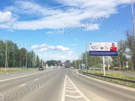 Рекламная конструкция г. Долгопрудный, Лихачевский проезд, поворот на ул. Зелёная (Фото)