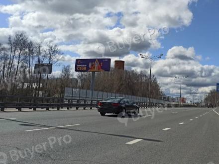 Рекламная конструкция Боровское шоссе, 8,3 км от МКАД, слева (Фото)