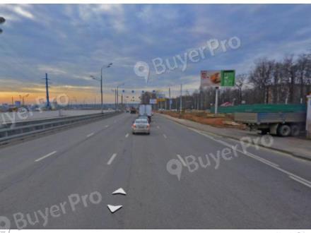 Рекламная конструкция Калужское шоссе, 100м до поворота на ул. Александры Монаховой (Фото)