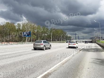 Рекламная конструкция Калужское шоссе, 24км + 000м, справа, на разделительной полосе (Фото)
