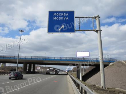 Рекламная конструкция Киевское шоссе, 21км + 000м, справа (напротив ТЦ Саларис) (Фото)