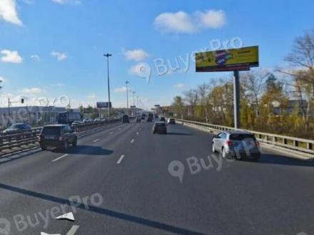 Рекламная конструкция Киевское шоссе, 22км + 850м, справа (250м до съезда к гипермаркетам Леруа Мерлен и Метро) (Фото)