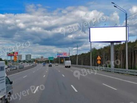 Рекламная конструкция Новорижское шоссе, 18км + 800м, справа (1км + 800м от МКАД) (Фото)