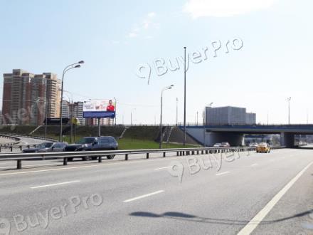 Рекламная конструкция Дмитровское шоссе, съезд с МКАД (Фото)