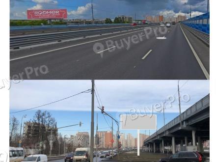 Рекламная конструкция Дмитровское шоссе, д. 167А (1км до МКАД) (Фото)