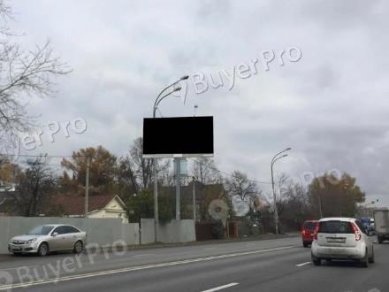 Рекламная конструкция Щелковское шоссе, 22км+580м слева (возле дома 117) (Фото)