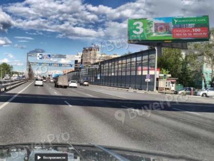 Рекламная конструкция Горьковское шоссе, 20км+550м справа (Балашиха, шоссе Энтузиастов, д. 12А) (Фото)