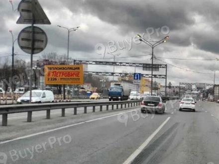 Рекламная конструкция Горьковское шоссе, 23км+300м справа (Балашиха, шоссе Энтузиастов, д. 60) (Фото)