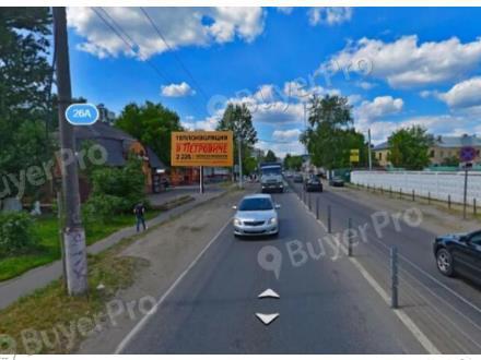 Рекламная конструкция Железнодорожный, Носовихинское шоссе (ул. Советская, д. 26А) (Фото)
