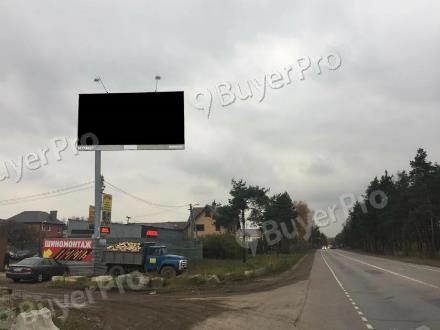 Рекламная конструкция Носовихинское шоссе (д. Черное, д. 49) (Фото)
