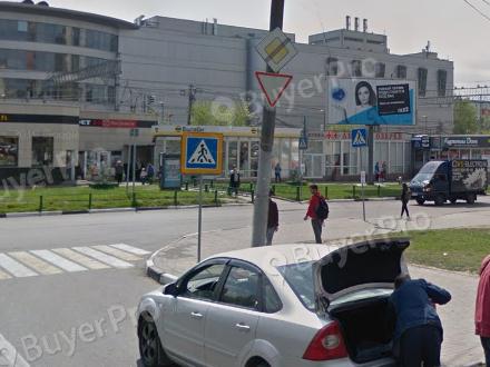 Рекламная конструкция Ленина ул., д.1 (справа), вблизи жд платформа Реутово (тривижн) (Фото)