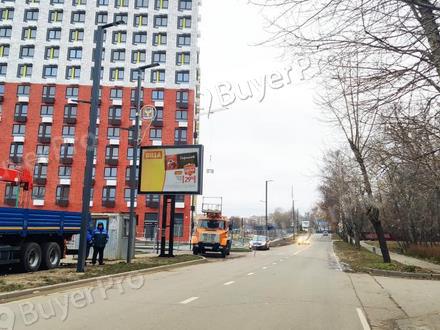 Рекламная конструкция г. Люберцы, ул. 8 Марта, офис продаж ЖК Люберцы Парк (Фото)