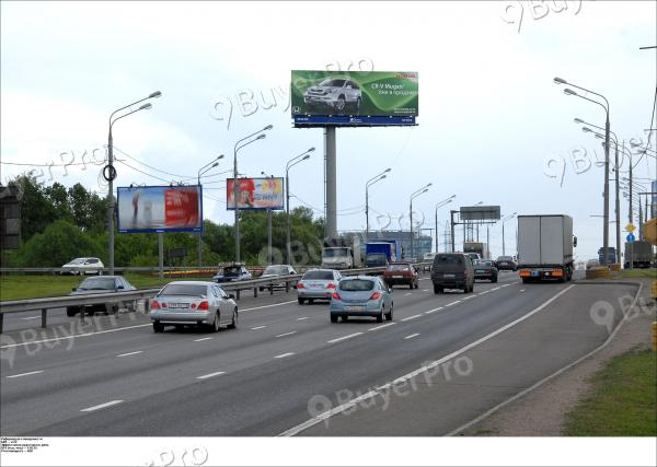 Рекламная конструкция Ленинградское ш., поворот на Шереметьево-2 (Фото)