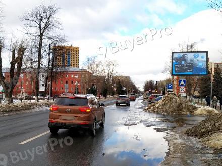 Рекламная конструкция г. Реутов, ул. Победы, д. 4 (Фото)