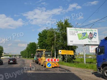 Рекламная конструкция Дзержинское шоссе 0 км 350 м, слева (Фото)