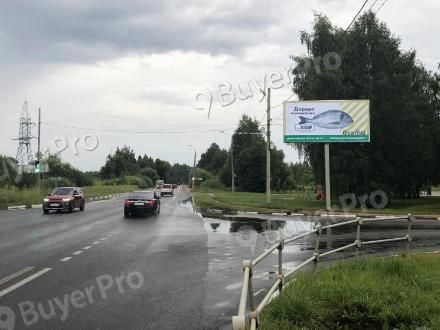 Рекламная конструкция г. Можайск, поворот на п. Строитель (слева при движении из Москвы) (Фото)