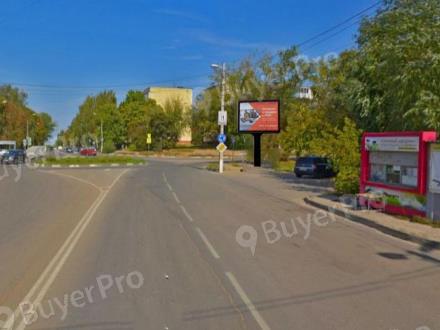 Рекламная конструкция г. Можайск, ул. Дмитрия Пожарского, напротив д. 6а по ул. 20 Января, справа (Фото)