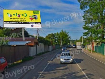 Рекламная конструкция г.о. Мытищи, Осташковское ш. 10км+350м, слева (д. Пирогово, ул. Центральная, д. 3) (Фото)