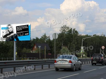 Рекламная конструкция г. Щёлково, Фряновское шоссе, д. 26, напротив, км 7+500 лево, №895B (Фото)